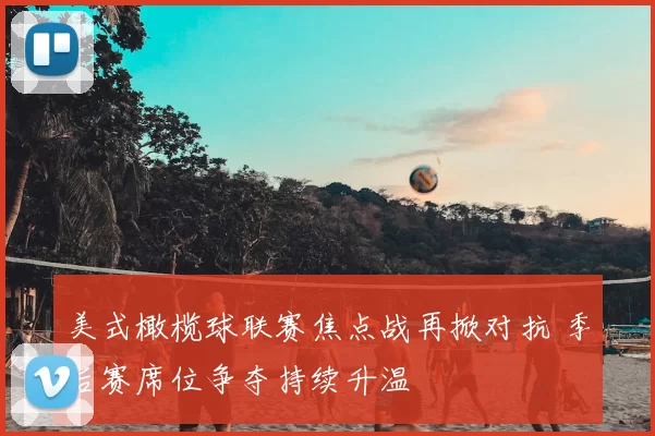 美式橄榄球联赛焦点战再掀对抗 季后赛席位争夺持续升温